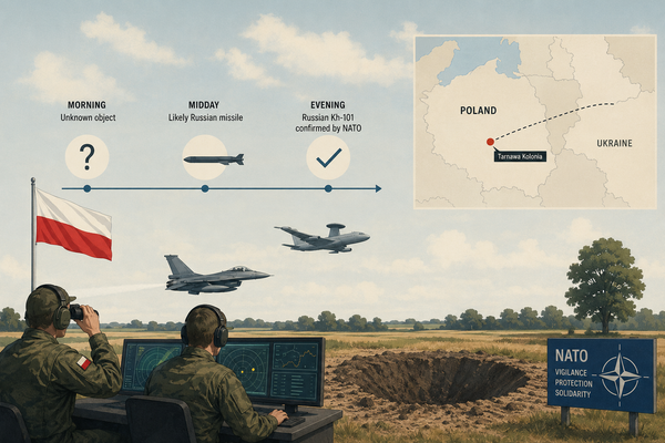 From "Unidentified Object" to Russian Kh-101: Why NATO's Confirmation Matters More Than the Crater